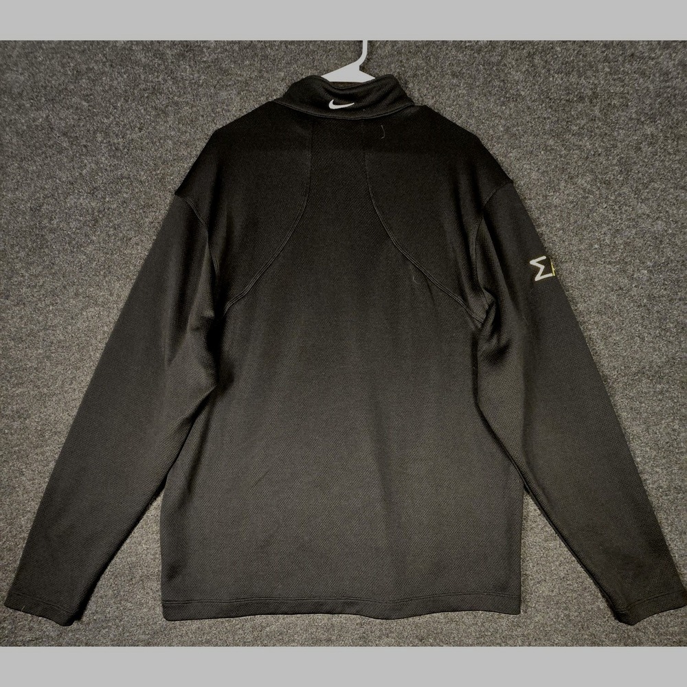 Nike Golf Cal Poly IFC Delegate Quarter Zip Pullover Black Mens Size L - Picture 4 of 10